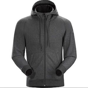 Arc’teryx Men’s Prost Zippered Hoodie Charcoal Gray Size L/XL